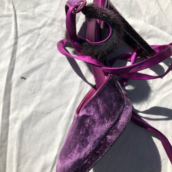 **SOLD** RARE TOM FORD GUCCI MINK PYTHON HEELS πβ¨ - Picture 8 of 11